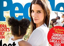 Sandra Bullock bất ngờ tiết lộ hình ảnh con gái nuôi