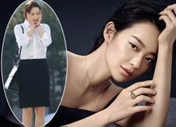 Shin Min Ah gây "choáng" vì ăn mặc phong phanh giữa trời lạnh