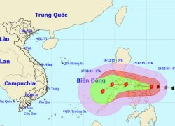 Siêu bão Melor đang hướng vào biển Đông