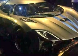 Siêu xe Koenigsegg trị giá hơn 4 triệu USD gặp nạn tại Trung Quốc