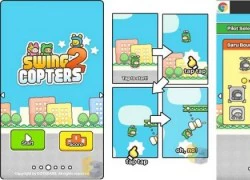 Swing Copters 2: 'Cha đẻ' Flappy Bird ra mắt game mới cực khó