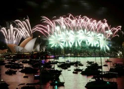 Sydney rực rỡ pháo hoa chào năm mới 2016