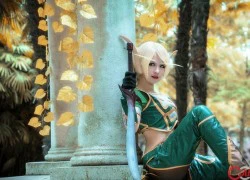 Sylvanas Windrunner khoe eo thon trên chiến trường