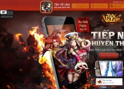 Tân Võ Lâm game người Việt phát triển ra mắt ngày 20/12