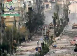 Tăng Syria tung hoành diệt khủng bố tại chảo lửa Daraya