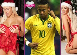 Tình tin đồn của Neymar rực rỡ với nội y mừng Giáng sinh