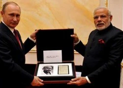 Tổng thống Putin tặng quà quý hiếm cho Thủ tướng Modi