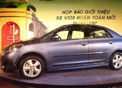 Triệu hồi gần 4000 xe Toyota Vios tại Việt Nam do túi khí