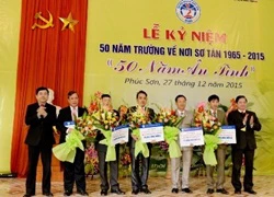 Trường ĐH Kinh tế Quốc dân tri ân địa phương nơi trường về sơ tán