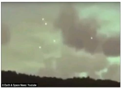 UFO nhảy múa trên bầu trời Hawaii