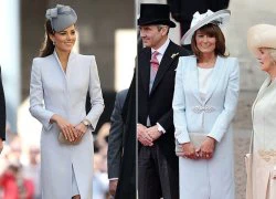 10 lần Kate Middleton và mẹ mặc cùng phong cách