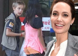 Angelina Jolie đã bí mật nhận nuôi đứa con thứ 7