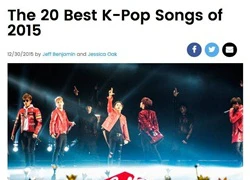 Báo Mỹ xếp hạng các ca khúc Kpop hay nhất 2015