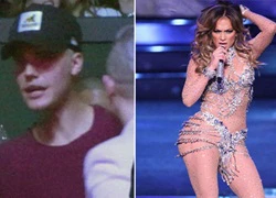 Bieber cuồng nhiệt xem Jennifer Lopez biểu diễn sexy