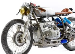 BMW R100RS cafe racer "siêu mạnh" với tăng áp Porsche