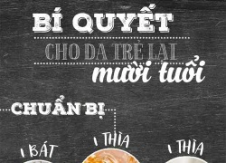 Cách đắp mặt nạ gạo giúp trẻ ra 10 tuổi mỗi tuần