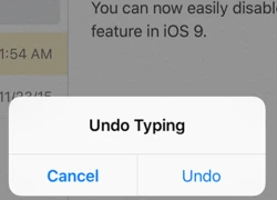 Cách vô hiệu hóa 'Shake to Undo' trong iOS 9