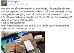 Cần ngăn chặn xử lý nghiêm hành vi bán tiền giả trên facebook