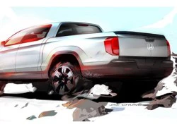 Chi tiết xe bán tải Ridgeline 2017 của Honda