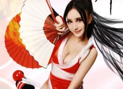 Cosplay Mai Shiranui khoe ngực táo bạo