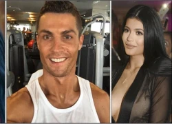 Cristiano Ronaldo lại bấm Like em gái cô Kim &#8217;siêu vòng ba&#8217; trên Instagram