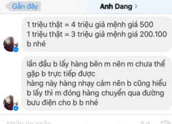 'Đổi tiền giả trên Facebook chỉ là chiêu trò'