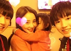 Fan thích thú ghép đôi Vương Nguyên (TFBOYS) và con gái Giả Nãi Lượng