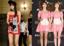 Hani (EXID) khoe chân dài, trở thành tiêu điểm của thảm đỏ "Grammy Hàn Quốc"