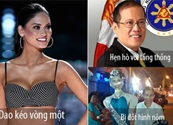 Hoa hậu Hoàn vũ 2015 Pia 'miệt mài' hứng thị phi sau đăng quang