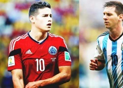 James Rodriguez sẽ thay Messi lên bìa FIFA 17