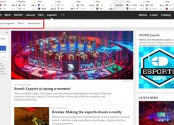 Kênh truyền hình thể thao ESPN đã lấn sân vào DOTA 2 và Liên Minh Huyền Thoại