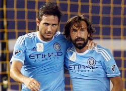 Lampard, Gerrard thắng Pirlo khi so tài sút chính xác