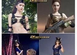 Lộ diện hình ảnh ingame Ngọc Trinh trong Đột Kích