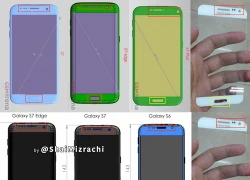 Mặt kính trước Galaxy S7 lộ diện