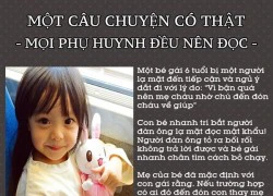 Mẹ cần dạy con ngay những mẹo này để tránh bị bắt cóc