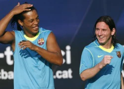 Messi và tình bạn lớn với Ronaldinho