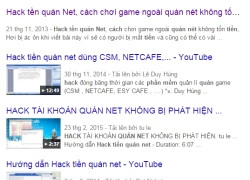 Một game thủ bị chủ quán net tát vì hack giờ chơi