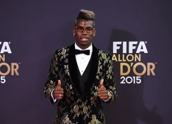 Pogba nổi bật nhất dàn sao dự Gala Quả bóng vàng