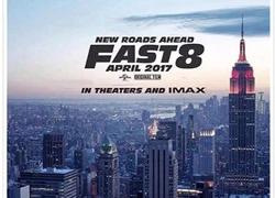 Poster đầu tiên của 'Fast & Furious 8'