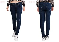 Quần Jean nữ ECOJEANS xước 021M1