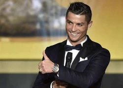 Ronaldo gây ấn tượng đẹp ở Gala Quả bóng Vàng