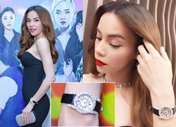 Sau nhẫn kim cương, Hà Hồ lại gây 'sốc' khi đeo đồng hồ 1,45 tỷ