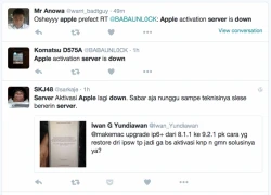 Server Apple bị lỗi, không kích hoạt được iPhone ở VN