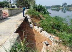 Thừa Thiên - Huế: Sạt lở nghiêm trọng ở một công trình tiền tỷ