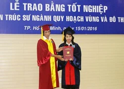 Trao bằng tốt nghiệp cho 108 KTS Quy hoạch vùng &#038; đô thị