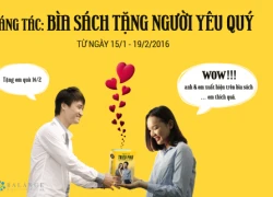 Tự tay làm bìa sách tặng người yêu quý vào mùa "yêu"