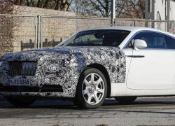 Xe siêu sang Rolls-Royce Wraith mới trên đường chạy thử