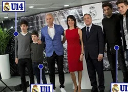 Zidane dẫn Real, cả nhà được thơm lây