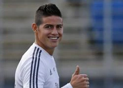 Zidane lên chức, James Rodriguez khấp khởi mừng thầm