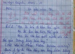 Bài văn về cô gái Ngã ba Đồng Lộc đạt 9,3 điểm